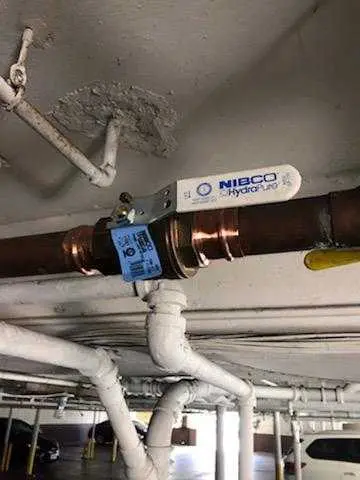 Copper pipe repair and valve work for Backflow Testing in Reavilon
